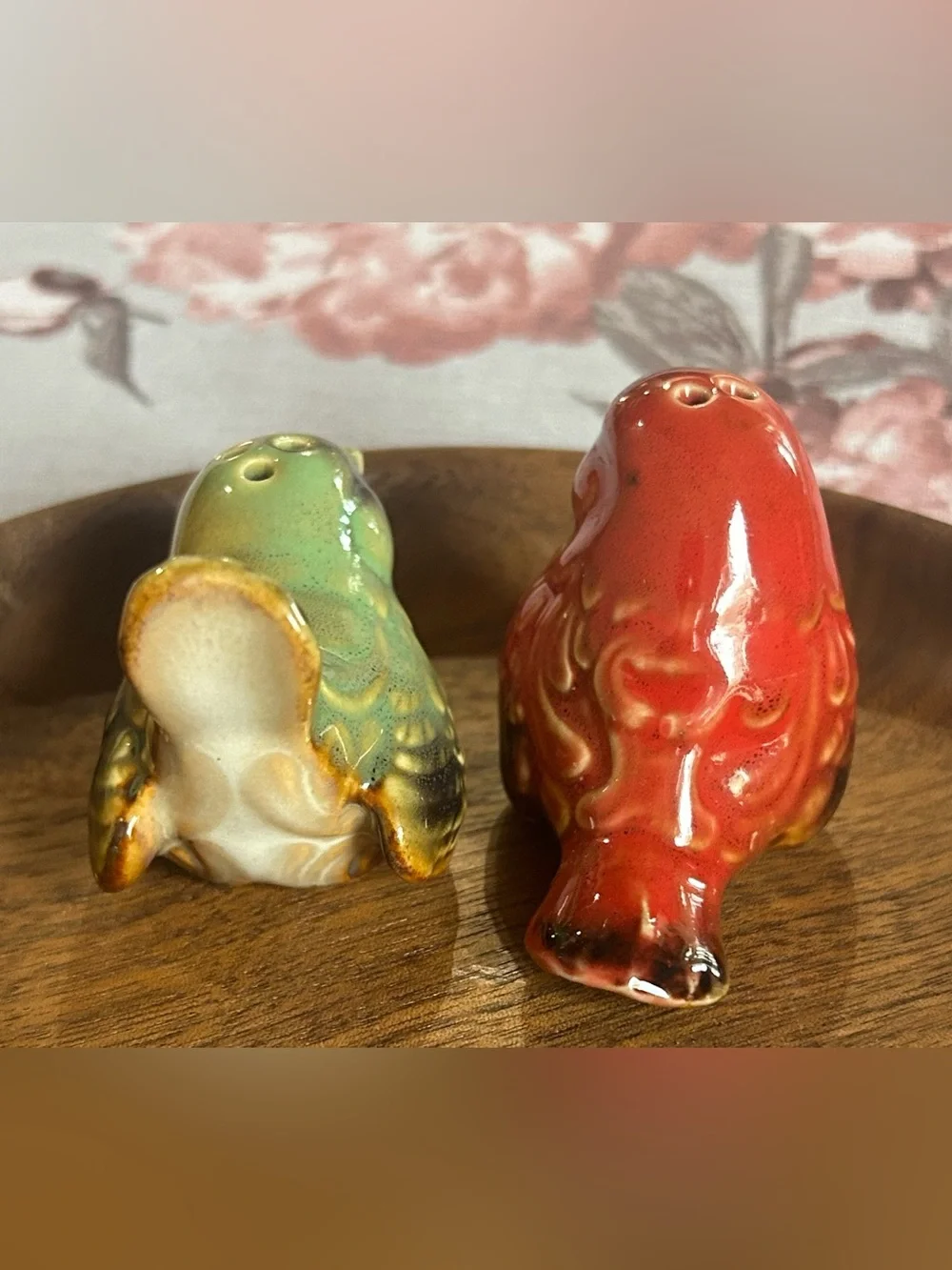 🐕3/20 Ceramic Bird Salt and Pepper Shakers